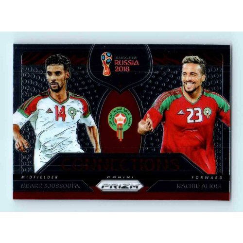 2017-18 Panini Prizm World Cup Soccer Connections #C-13 Mbark Boussoufa / Rachid Alioui