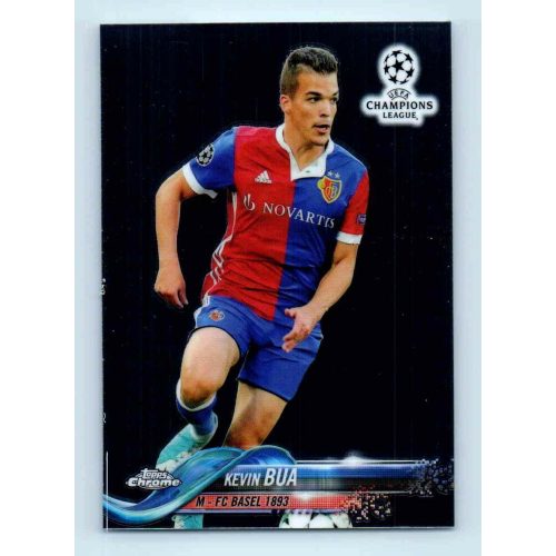 2017-18 Topps Champions League Chrome Base #9 Kevin Bua