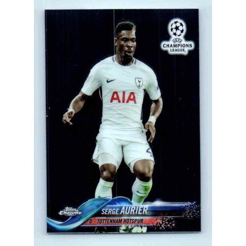 2017-18 Topps Champions League Chrome Base #7 Serge Aurier