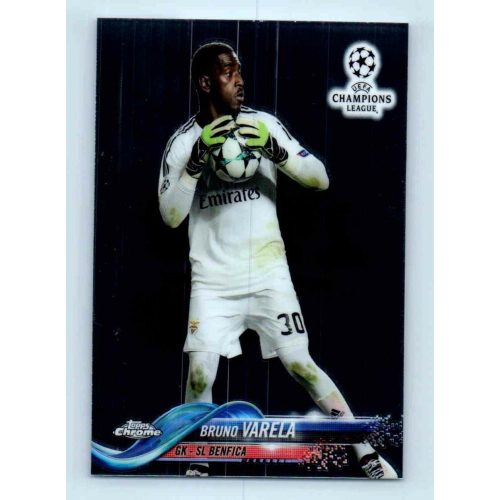 2017-18 Topps Champions League Chrome Base #91 Bruno Varela