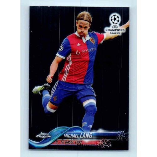 2017-18 Topps Champions League Chrome Base #83 Michael Lang