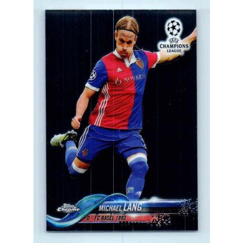 2017-18 Topps Champions League Chrome Base #83 Michael Lang