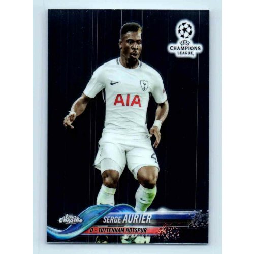 2017-18 Topps Champions League Chrome Base #7 Serge Aurier