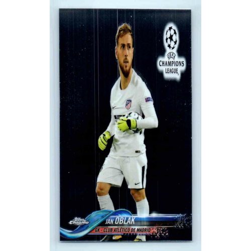 2017-18 Topps Champions League Chrome Base #57 Jan Oblak