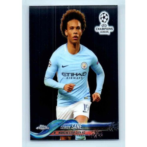 2017-18 Topps Champions League Chrome Base #34 Leroy Sane