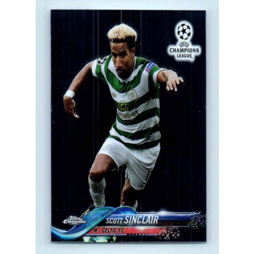 2017-18 Topps Champions League Chrome Base #40 Scott Sinclair