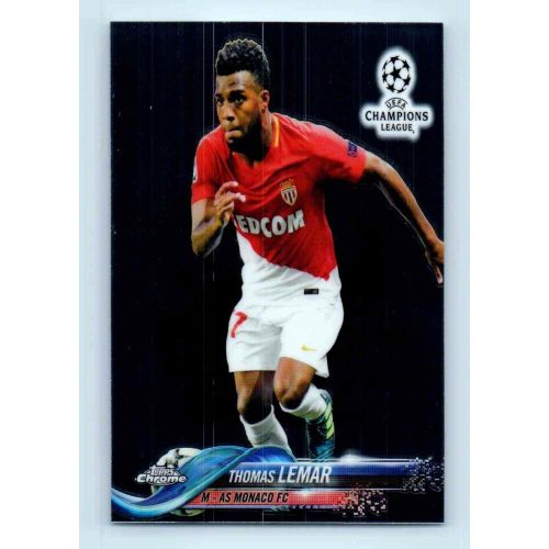 2017-18 Topps Champions League Chrome Base #4 Thomas Lemar