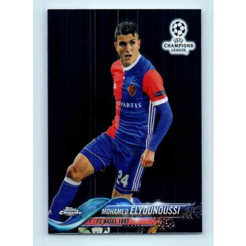 2017-18 Topps Champions League Chrome Base #33 Mohamed Elyounoussi