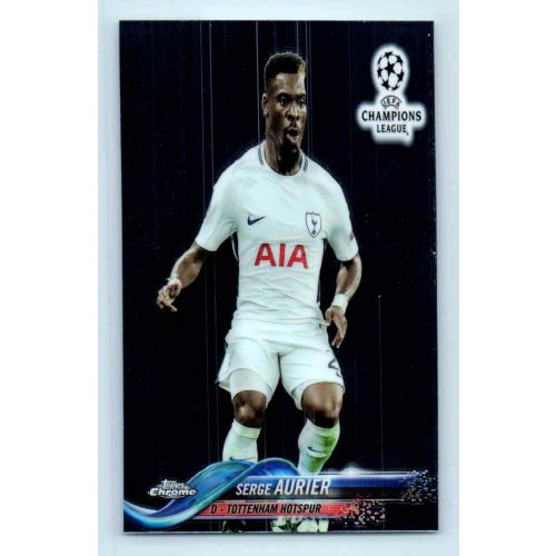 2017-18 Topps Champions League Chrome Base #7 Serge Aurier