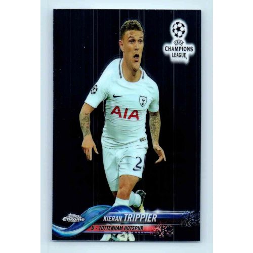 2017-18 Topps Champions League Chrome Base #20 Kieran Trippier