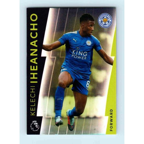 2017-18 Topps Premier League Platinum Base #44 Kelechi Iheanacho