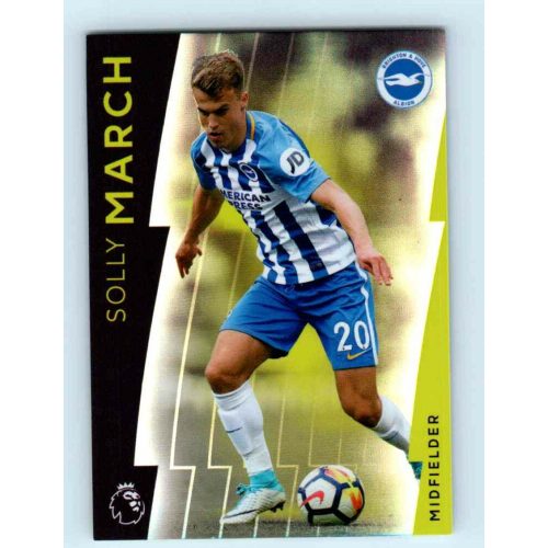 2017-18 Topps Premier League Platinum Base #14 Solly March