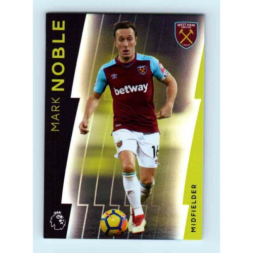 2017-18 Topps Premier League Platinum Base #98 Mark Noble