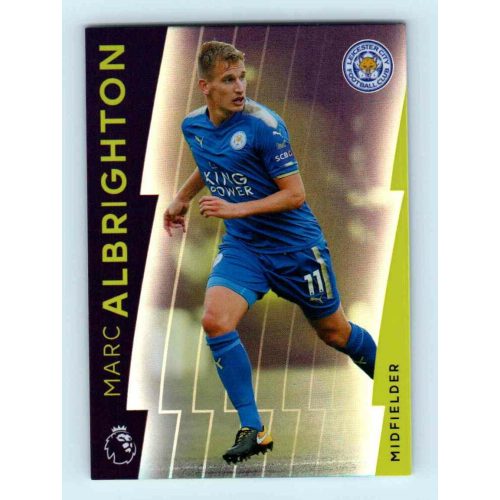 2017-18 Topps Premier League Platinum Base #43 Marc Albrighton