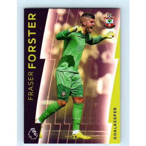 2017-18 Topps Premier League Platinum Base #66 Fraser Forster