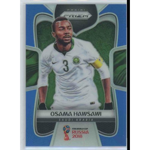 2017-18 Panini Prizm World Cup Soccer Base Blue #175 Osama Hawsawi    077/199