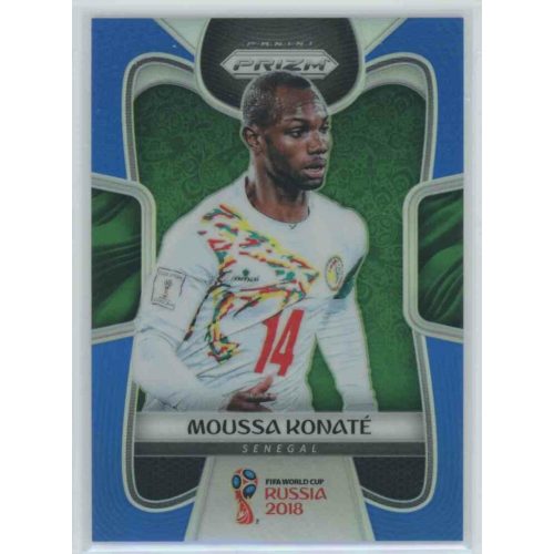 2017-18 Panini Prizm World Cup Soccer Base Blue #280 Moussa Konate    087/199