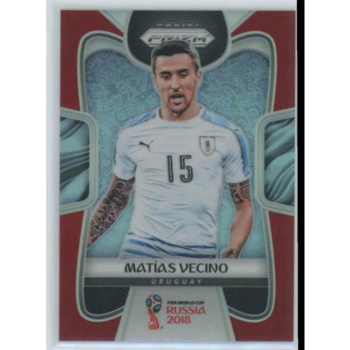 2017-18 Panini Prizm World Cup Soccer Base Red #215 Matias Vecino    003/149