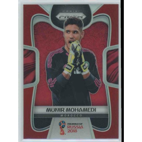 2017-18 Panini Prizm World Cup Soccer Base Red #252 Munir Mohamedi    015/149