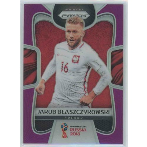 2017-18 Panini Prizm World Cup Soccer Base Purple #147 Jakub Blaszczykowski    46/99