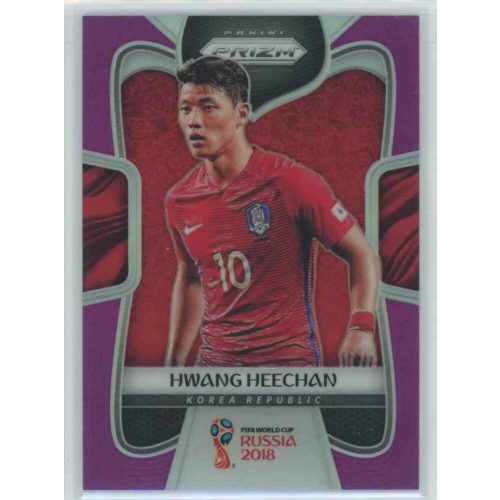 2017-18 Panini Prizm World Cup Soccer Base Purple #189 Hwang Heechan    35/99