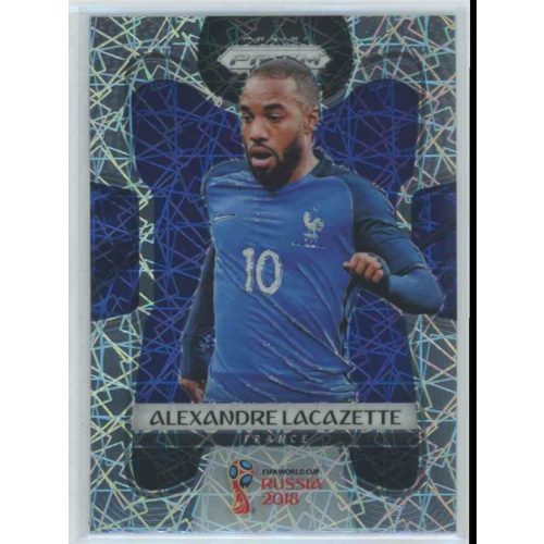 2017-18 Panini Prizm World Cup Soccer Base Lazer #76 Alexandre Lacazette