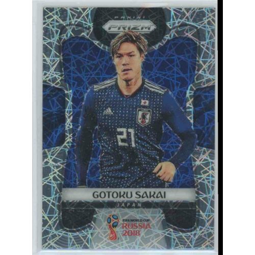 2017-18 Panini Prizm World Cup Soccer Base Lazer #124 Gotoku Sakai