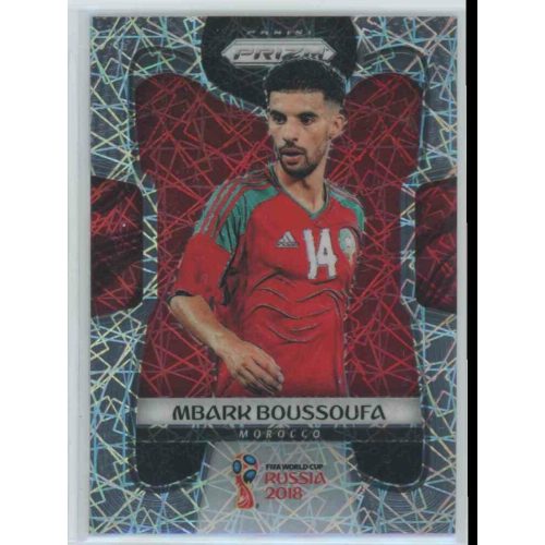 2017-18 Panini Prizm World Cup Soccer Base Lazer #251 Mbark Boussoufa