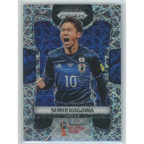 2017-18 Panini Prizm World Cup Soccer Base Lazer #123 Shinji Kagawa