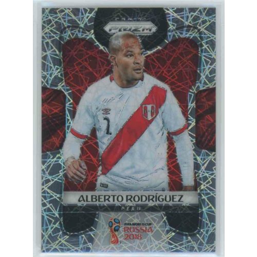 2017-18 Panini Prizm World Cup Soccer Base Lazer #292 Alberto Rodriguez