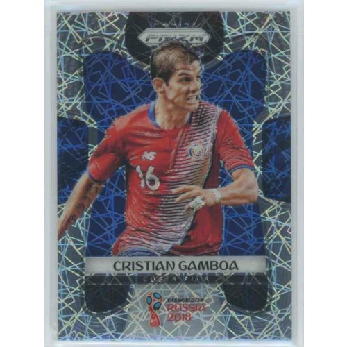 2017-18 Panini Prizm World Cup Soccer Base Lazer #51 Cristian Gamboa