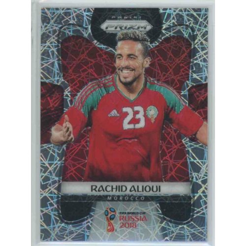 2017-18 Panini Prizm World Cup Soccer Base Lazer #254 Rachid Alioui