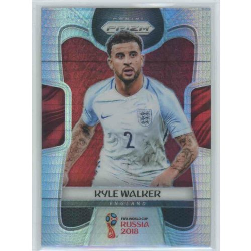 2017-18 Panini Prizm World Cup Soccer Base Hyper #71 Kyle Walker