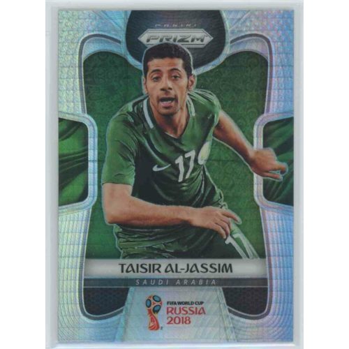 2017-18 Panini Prizm World Cup Soccer Base Hyper #176 Taisir Al-Jassim