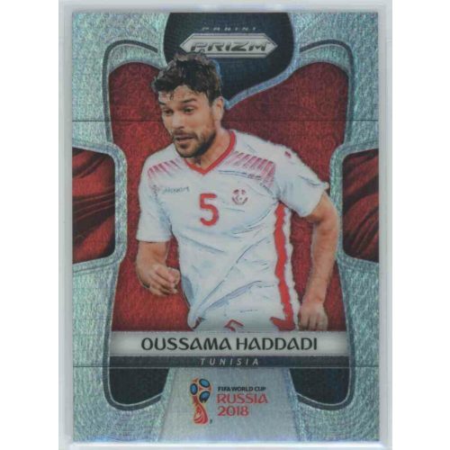 2017-18 Panini Prizm World Cup Soccer Base Hyper #287 Oussama Haddadi