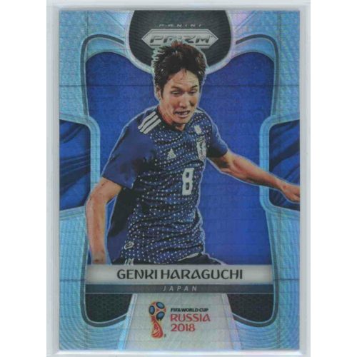 2017-18 Panini Prizm World Cup Soccer Base Hyper #119 Genki Haraguchi