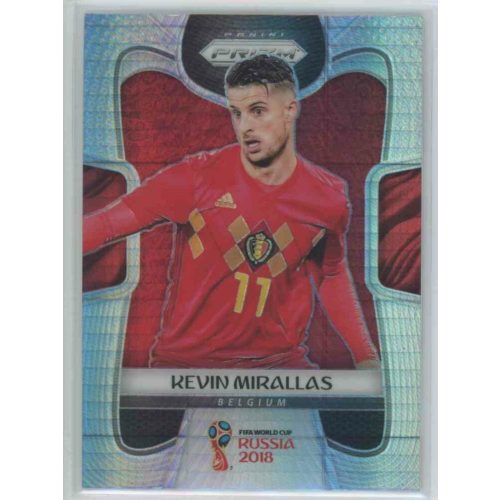 2017-18 Panini Prizm World Cup Soccer Base Hyper #23 Kevin Mirallas