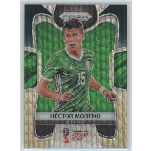 2017-18 Panini Prizm World Cup Soccer Base Black Gold Wave #132 Hector Moreno