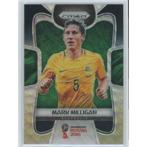 2017-18 Panini Prizm World Cup Soccer Base Black Gold Wave #273 Mark Milligan