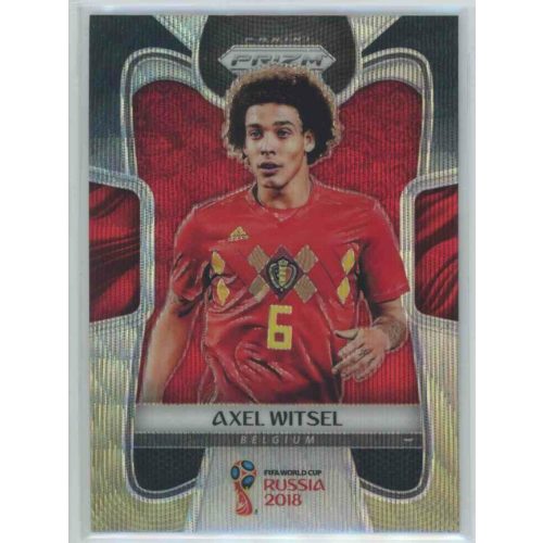 2017-18 Panini Prizm World Cup Soccer Base Black Gold Wave #15 Axel Witsel