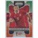 2017-18 Panini Prizm World Cup Soccer Base Green Orange Wave #179 Aleksandar Kolarov