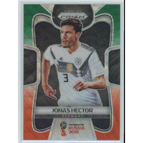 2017-18 Panini Prizm World Cup Soccer Base Green Orange Wave #89 Jonas Hector