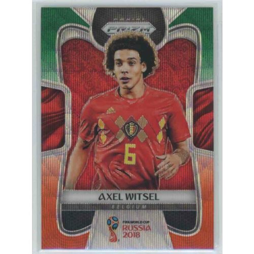 2017-18 Panini Prizm World Cup Soccer Base Green Orange Wave #15 Axel Witsel