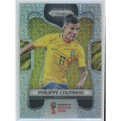 2017-18 Panini Prizm World Cup Soccer Base Mojo #28 Philippe Coutinho