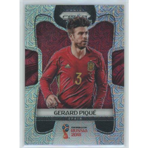 2017-18 Panini Prizm World Cup Soccer Base Mojo #208 Gerard Pique