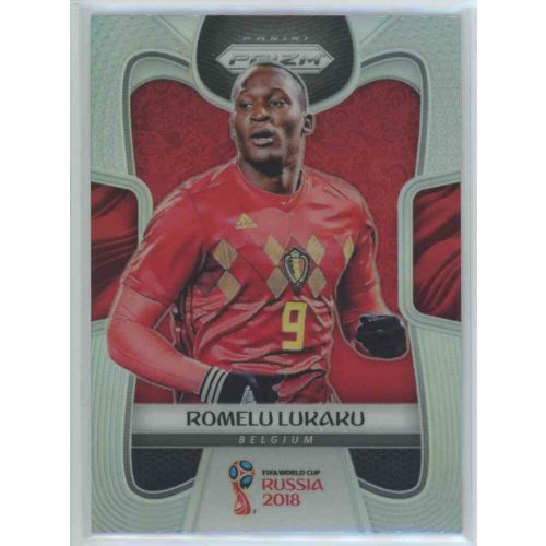 2017-18 Panini Prizm World Cup Soccer Base Silver #20 Romelu Lukaku