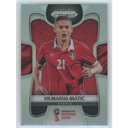 2017-18 Panini Prizm World Cup Soccer Base Silver #183 Nemanja Matic