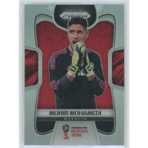 2017-18 Panini Prizm World Cup Soccer Base Silver #252 Munir Mohamedi