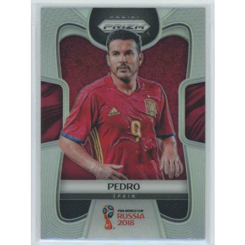 2017-18 Panini Prizm World Cup Soccer Base Silver #206 Pedro