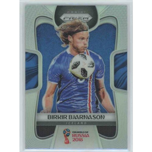 2017-18 Panini Prizm World Cup Soccer Base Silver #104 Brikir Bjarnason